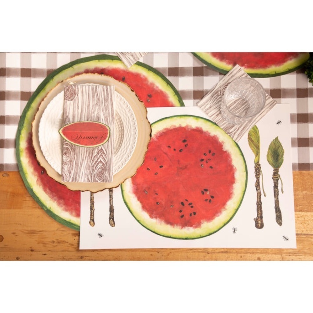 Hester & Cook Summer Setting Placemat Watermelon!